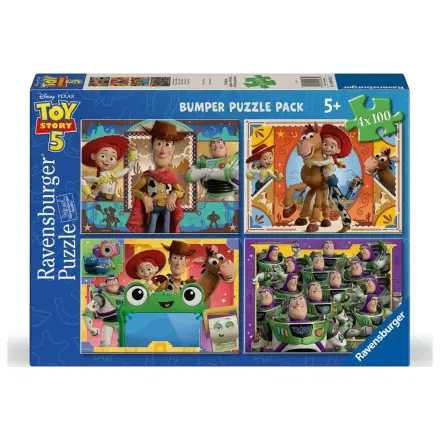 Disney Toy Story puzzle 4x100 komada fotografija proizvoda