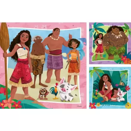 Disney Vaiana 2 puzzle 3 x 49 komada fotografija proizvoda