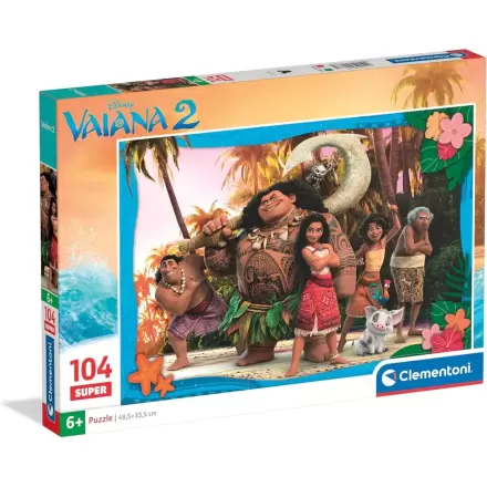 Disney Vaiana Moana 2 super puzzle 104 kom fotografija proizvoda