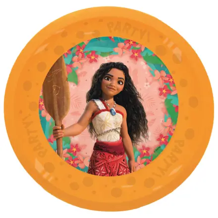 Disney Moana Sailing Spirit mikro premium plastični set od 4 tanjura za večeru, 21 cm fotografija proizvoda
