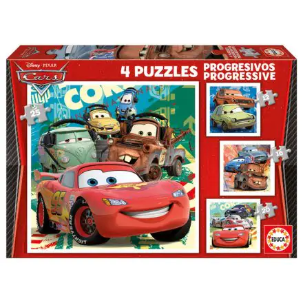 Disney Cars 2 Progresivna slagalica 12-16-20-25 kom termékfotója