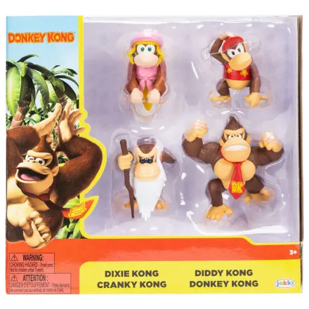 Donkey Kong paket 4 figure 6cm fotografija proizvoda