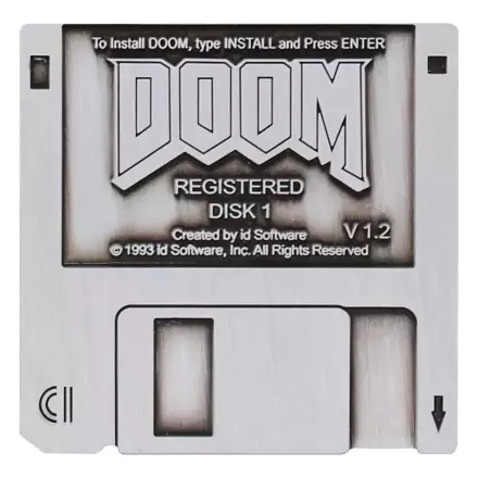 Doom Pin Značka Floppy Disk Limited Edition termékfotója