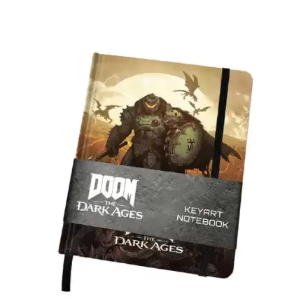 Doom The Dark Ages bilježnica A5 Keyart fotografija proizvoda