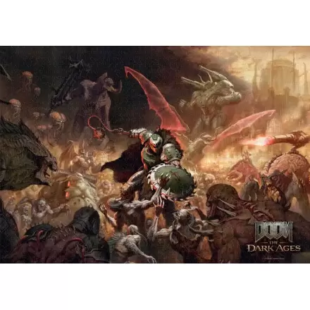 Doom The Dark Ages Slagalica Slayer's Rag (1000 dijelova) fotografija proizvoda