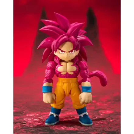 Dragon Ball Daima S.H.Figuarts akcijska figura Super Saiyan 4 Son Goku (mini) 8 cm fotografija proizvoda