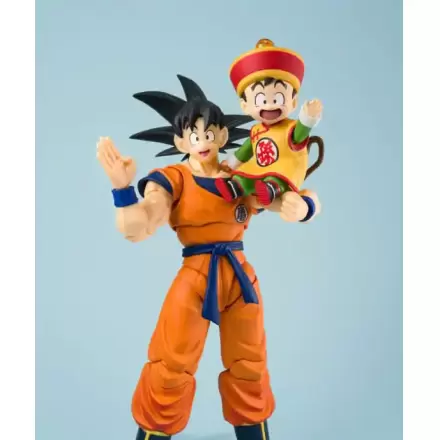 Dragon Ball S.H.Figuarts akcijska figura Son Goku & Son Gohan Kid & Kintoun 14 cm i 6 cm fotografija proizvoda