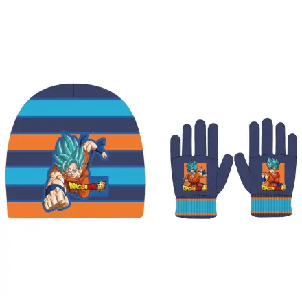 Dragon Ball Super Saiyan Blue Dječji set kape + rukavice fotografija proizvoda