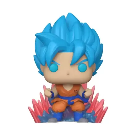 Dragon Ball Super Funko POP! Animation Vinyl figura SSGSS Goku (Kaio-Ken Times Twenty)(GW) 9 cm fotografija proizvoda