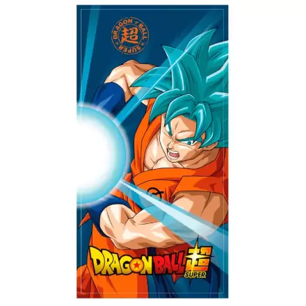 Dragon Ball Super Goku Super Saiyan Blue ručnik za plažu od mikrovlakana termékfotója