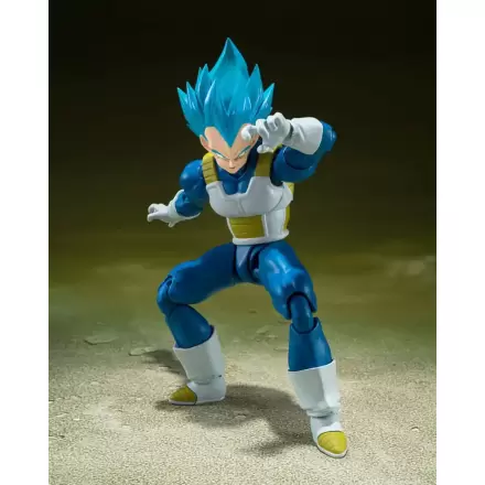 Dragon Ball Super S.H. Figuarts akcijska figura Super Saiyan God Super Saiyan Vegeta -Unwavering Saiyan Pride- 14 cm termékfotója