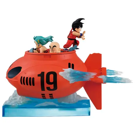 Dragon Ball vs Red Ribbon Army Son Goku, Bulma & Krillin Ichibansho figure 21 cm fotografija proizvoda
