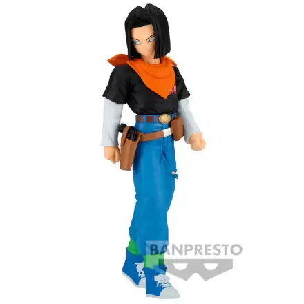 Dragon Ball Z Android 17 Solid Edge radna figura 17 cm termékfotója