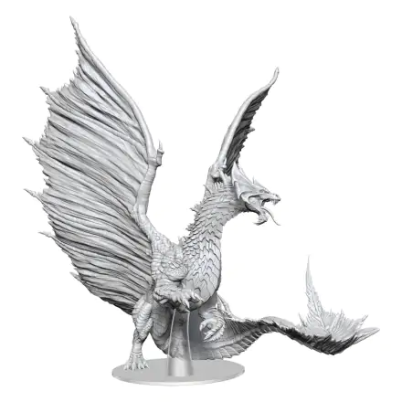 Dungeons & Dragons Frameworks Miniature Model Kit Adult Brass Dragon – minijaturni model, komplet termékfotója