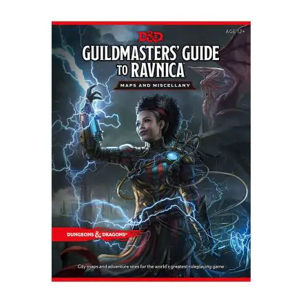 Dungeons & Dragons RPG Guildmasters' Guide to Ravnica - Karte i Razno english termékfotója