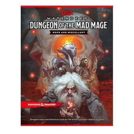 Dungeons & Dragons RPG Waterdeep: Dungeon of the Mad Mage - Karte i Razno english termékfotója