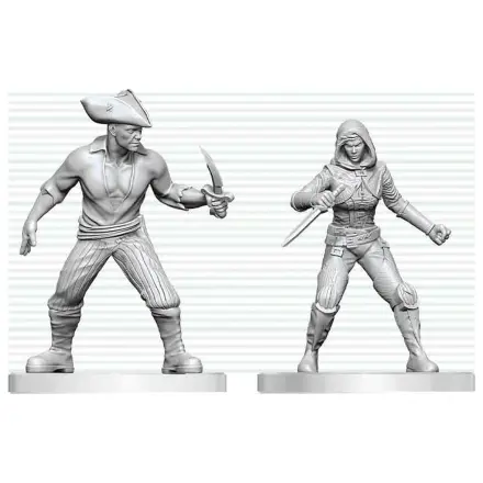 Dungeons & Dragons Nolzur's Marvelous Miniatures Neobojena minijatura Bandit & Pirate 14 cm fotografija proizvoda