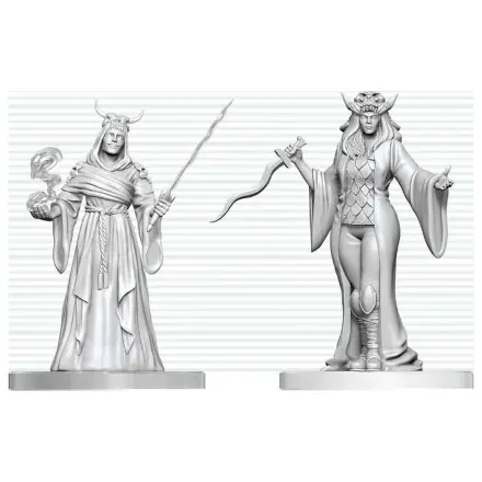Dungeons & Dragons Nolzur's Marvelous Miniatures Neobojena minijatura Cultist Fanatic & Hierophant 14 cm fotografija proizvoda