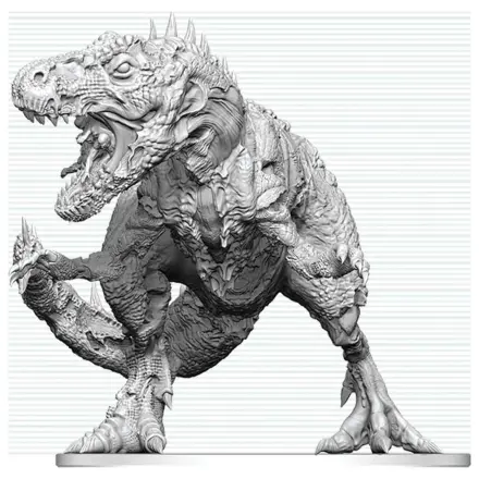 Dungeons & Dragons Nolzur's Marvelous Miniatures Neobojena minijatura Tiranosaurus zombi 20 cm fotografija proizvoda