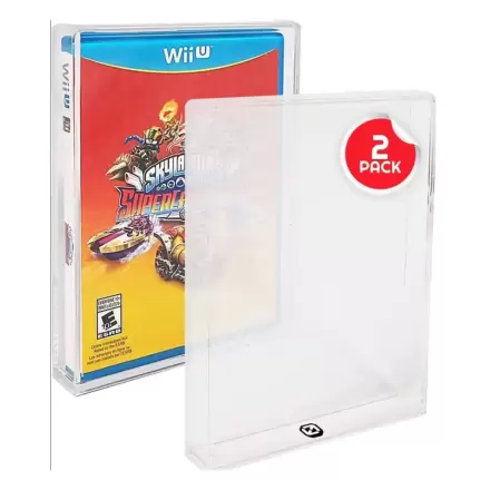 2-Pack Akrilna kutija za DVD/Wii/GameCube/PS2/XboX/Xbox360 fotografija proizvoda