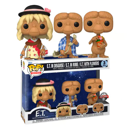 E.T. 40th Anniversary POP! Movies Vinyl Figure E.T. 3-Pack 9 cm Figurice od vinila termékfotója