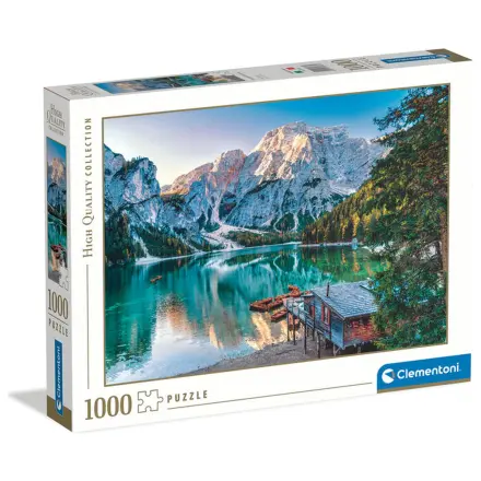 Emerald Lake Braies puzzle 1000 komada fotografija proizvoda