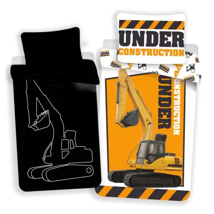 Building in the Dark Glow-in-the-Dark navlaka za poplun 140x200 cm, 70x90 cm fotografija proizvoda