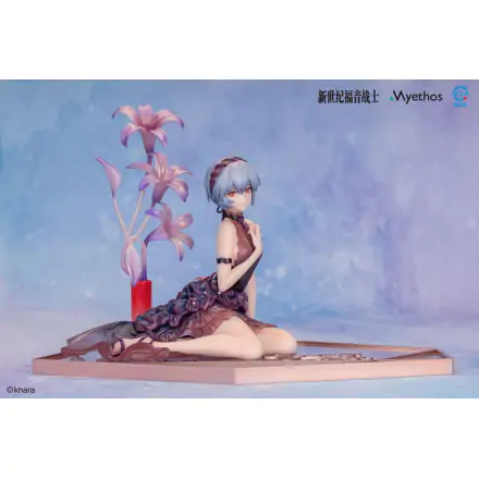 Evangelion PVC Kip 1/7 Rei Ayanami: Whisper of Flower Ver. 15 cm termékfotója