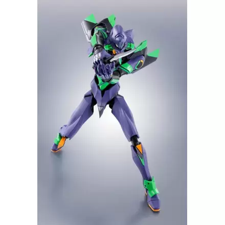 Evangelion: 3.0+1.0 Thrice Upon a Time Robot Spirits Akcijska figura Side EVA Evangelion Test Type-01 + Spear of Cassius Renewal Color Edition Reissue fotografija proizvoda