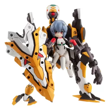 Evangelion Desktop Army figure Ayanami Rei & Evangelion No. 0 (Kai) 15 cm fotografija proizvoda