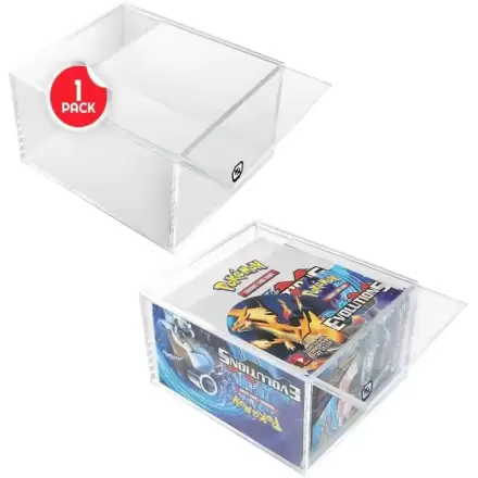 Evoretro akrilna vitrina za Booster kutije / Elite Trainer kutije Ver. 1 s kliznim poklopcem fotografija proizvoda