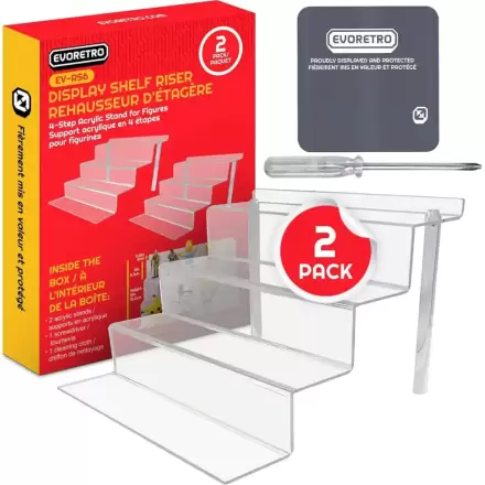 Evoretro akrilni podizač polica, 2-Pack RS6 fotografija proizvoda