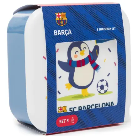 F.C. Barcelona set od 3 kutije za ručak fotografija proizvoda