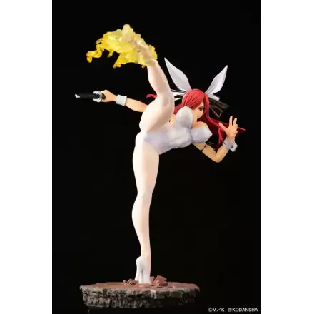 Fairy Tail kip 1/6 Erza Scarlet High Kick White Bunny Ver. 37 cm fotografija proizvoda