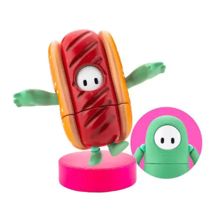 Fall Guys: Ultimate Knockout akcijska figura 1/20 Paket 03 Mint Chocolate / Hot Dog Skin 8 cm fotografija proizvoda
