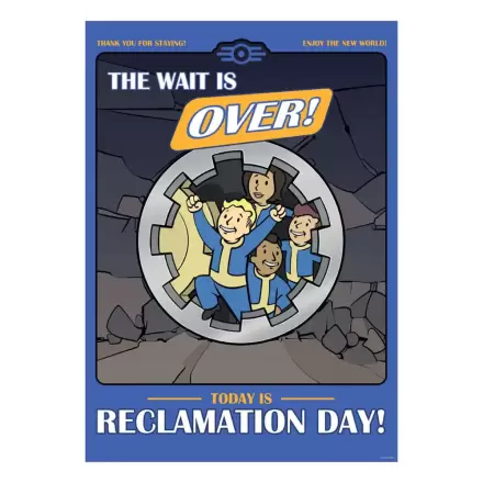 Fallout Art Print Reclamation Day ograničeno izdanje 42 x 30 cm fotografija proizvoda