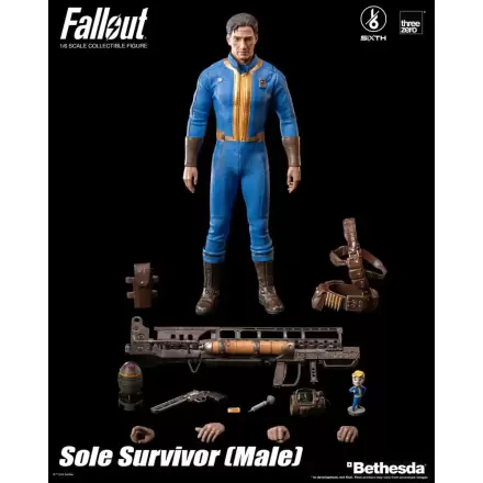 Fallout FigZero akcijska figura 1/6 Jedini Preživjeli (Muški) 31 cm termékfotója