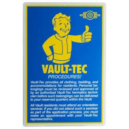 Fallout Metalna Znak Procedures fotografija proizvoda