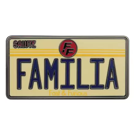 Fast & Furious Registracijska pločica Familia Bedž fotografija proizvoda