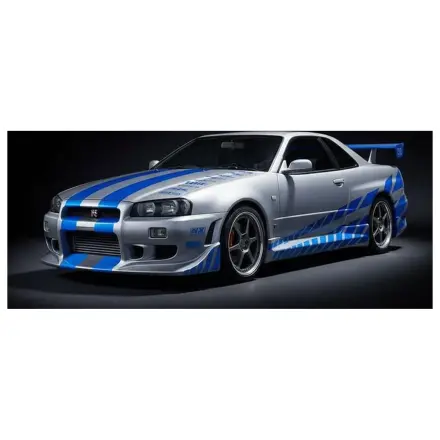 Fast & Furious Brian's 1999 Nissan Skyline GT-R Model Kit fotografija proizvoda