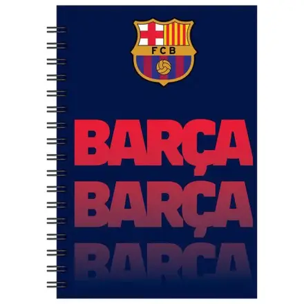 FC Barcelona Barca B/5 bilježnica s spiralnim uvezom na crte, 70 listova fotografija proizvoda