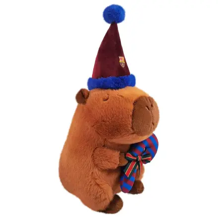 FC Barcelona capibara teddy santa hat 35 cm fotografija proizvoda