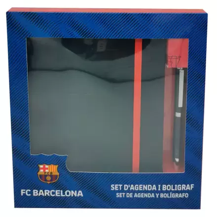 FC Barcelona bilježnica + set olovaka fotografija proizvoda