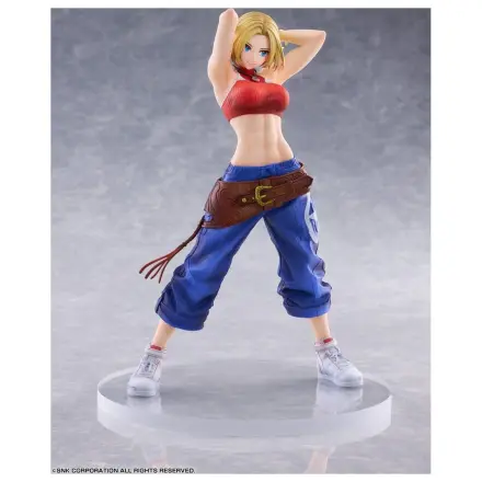 Fighting Girls Collection The King of Fighters XV PVC figura 1/7 Blue Mary AmiAmi Limited Edition 26 cm fotografija proizvoda