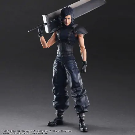 Final Fantasy VII Crisis Core Reunion Play Arts Kai akcijska figura Zack Fair Soldier 1st Class 27 cm termékfotója