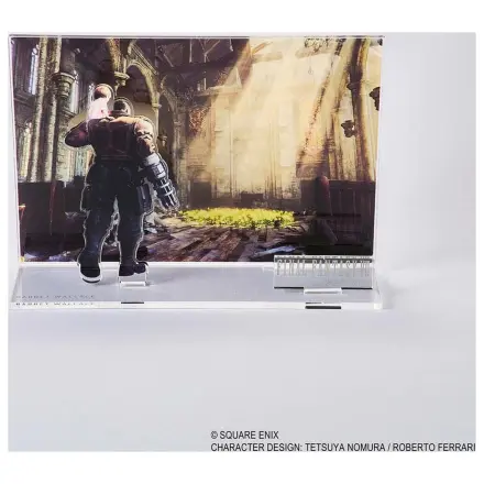 Final Fantasy VII Rebirth akrilna diorama Barret Key Art fotografija proizvoda