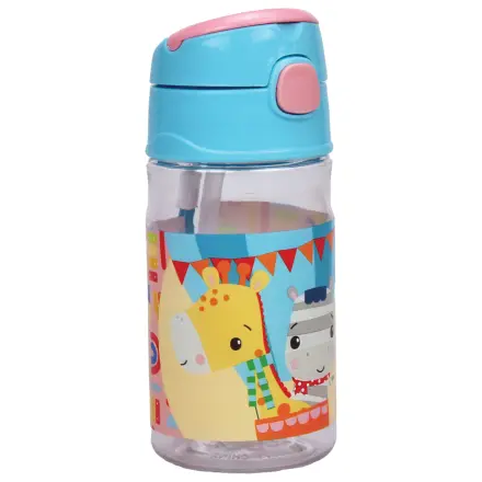 Fisher-Price Animals Party plastična boca sa slamkom i vješalicom 350 ml fotografija proizvoda