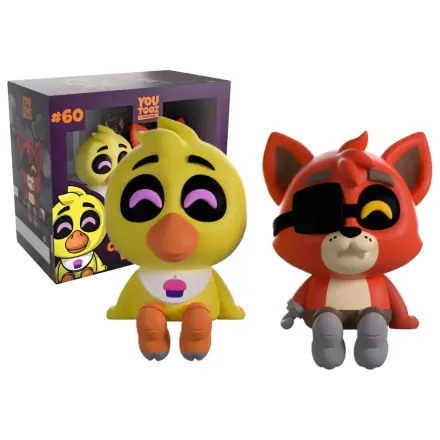 Five Nights at Freddy's Chica & Foxy Monitor Buddiez figure 6 cm fotografija proizvoda