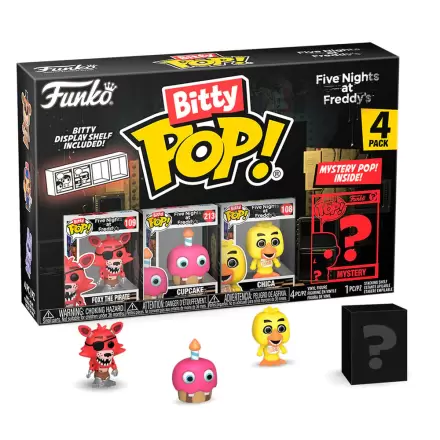 Blister pakiranje 4 figure Bitty POP Five Nights at Freddys Foxy termékfotója