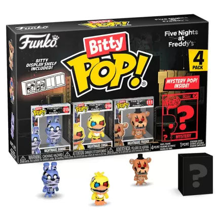 Blister pakiranje 4 figure Bitty POP Five Nights at Freddys Nightmare Bonnie termékfotója